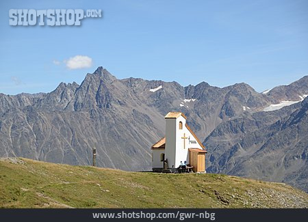 
                Kapelle, ötztaler Alpen, Rotkogeljoch                   