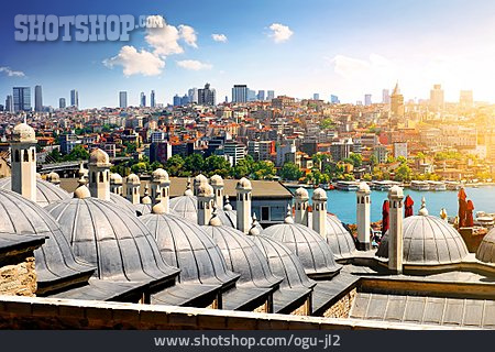 
                Istanbul, Süleymaniye-moschee                   