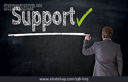 
                Kundenservice, Kundendienst, Support                   