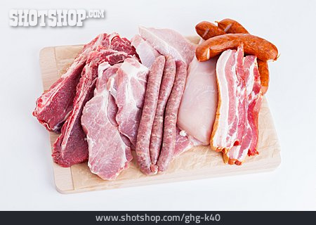 
                Pork, Sausages, Meats, Beef, Chicken                   