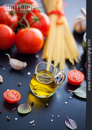 
                Olivenöl, Tomate, Pasta, Vegetarisch                   