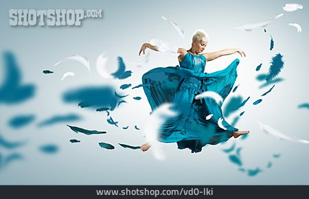 
                Flying, Dancer, Feathery, Actress                   
