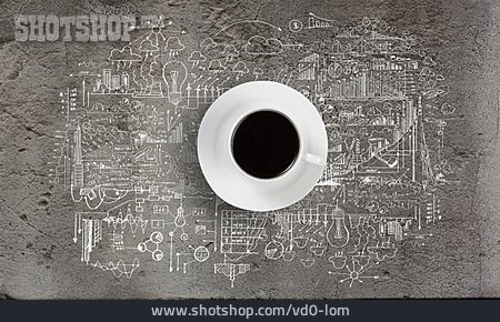 
                Kaffee, Kaffeepause, Planung, Schaubild, Mind Mapping                   