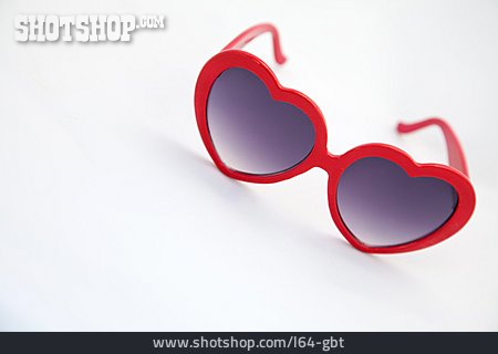 
                Sonnenbrille, Herzförmig                   