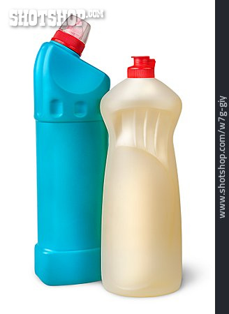 
                Plastikflasche, Putzmittel, Badreiniger, Wc-reiniger                   