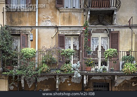 
                Balkon, Pittoresk, Verona                   