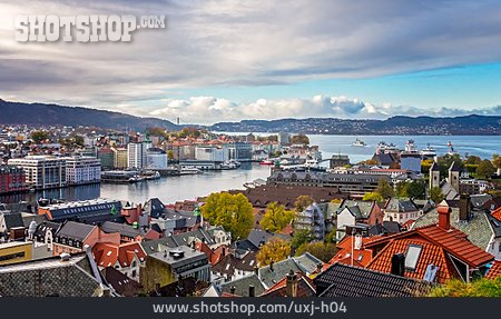 
                Stadtansicht, Bergen                   