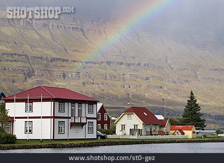 
                Regenbogen, Seyðisfjörður                   