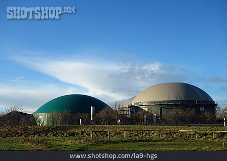 
                Biogasanlage, Regenerative Energie, Blockheizkraftwerk                   