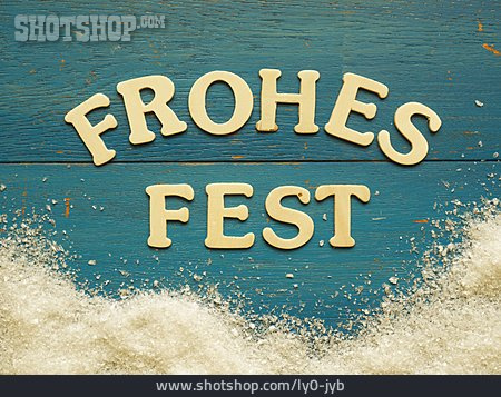 
                Frohes Fest                   