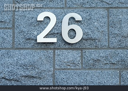 
                Hausnummer, 26                   