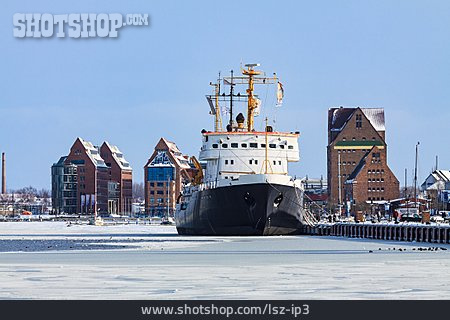 
                Rostock, Eisbrecher, Stadthafen                   