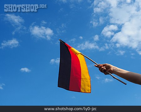 
                Deutschland, Flagge                   