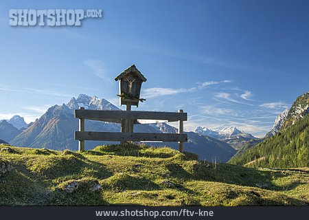 
                Alpen, Gipfelkreuz, Berchtesgaden                   