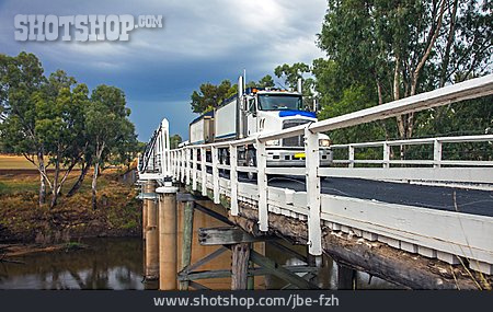 
                Brücke, Australien, Truck, Macquarie River, Rawsonville Bridge                   