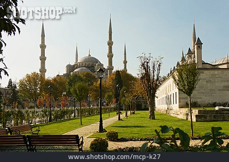 
                Islam, Moschee, Sultan-ahmed-moschee, Minarett                   