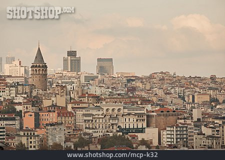 
                Stadtviertel, Istanbul, Galataturm, Galata                   