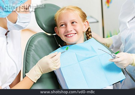 
                Zahnarztbesuch, Zahnärztin, Kinderzahnarzt                   