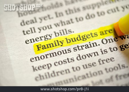 
                Familie, Budget, Lebenshaltungskosten                   