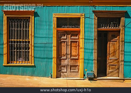
                Wohnhaus, Chile, Landestypisch, Valparaíso                   