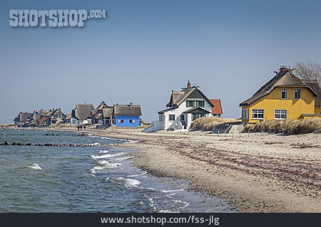 
                Strand, Ostsee, Ferienhaus, Heiligenhafen                   