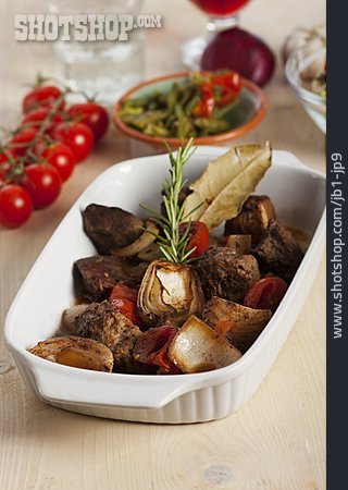 
                Fleisch, Griechische Küche, Schmorgericht                   