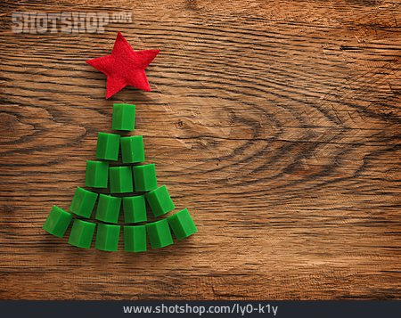 
                Weihnachten, Tannenbaum, Weihnachtskarte                   