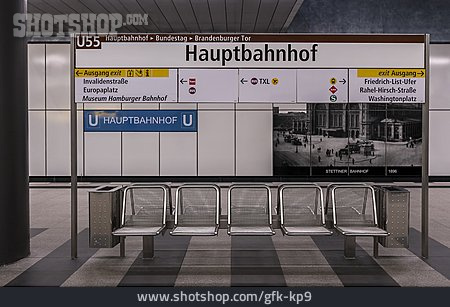 
                Berlin, U-bahn, Hauptbahnhof                   