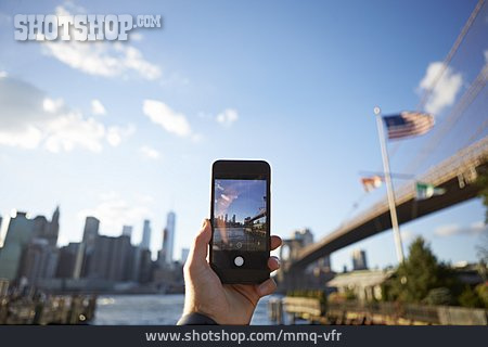 
                Fotografieren, New York, Smartphone                   