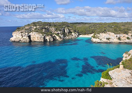 
                Felsküste, Balearen, Menorca                   