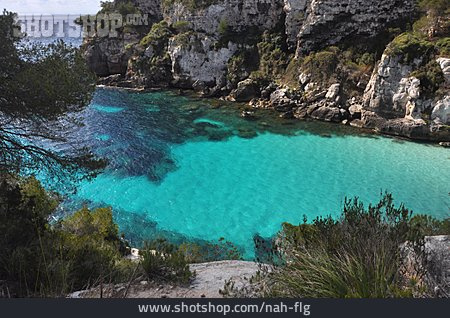
                Bucht, Balearen, Menorca                   