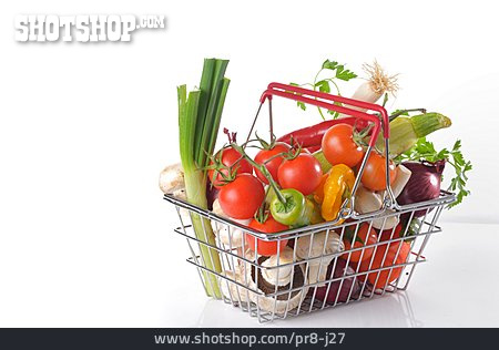 
                Gesunde Ernährung, Gemüse, Rohkost, Gemüsekorb                   