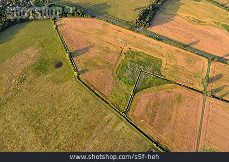 
                Field, Arable, Agriculture, Aerial View                   