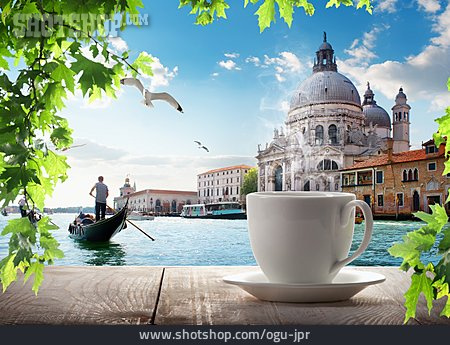 
                Tourismus, Kaffeepause, Venedig                   