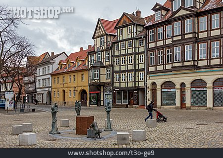
                Quedlinburg, Kornmarkt                   