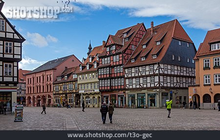 
                Altstadt, Marktplatz, Quedlinburg                   