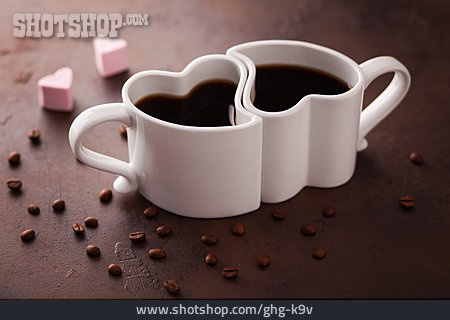 
                Kaffee, Kaffeetasse, Herzförmig                   