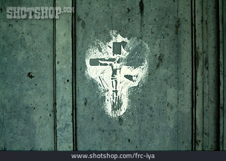 
                Hoffnung & Glaube, Kreuz, Graffiti, Kruzifix                   