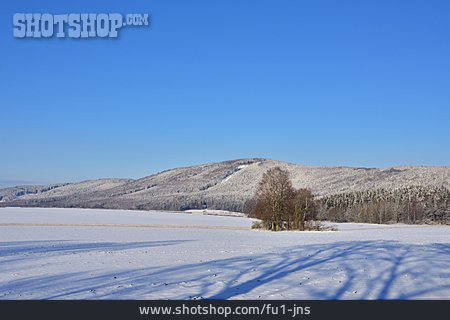 
                Winterlandschaft, Lausitzer Bergland                   