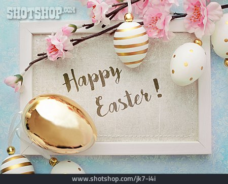 
                Ostern, Osterdekoration, Happy Easter                   