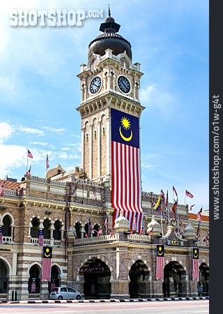 
                Malaysia, Kuala Lumpur, Kolonialzeit, Sultan Abdul Samad Building                   