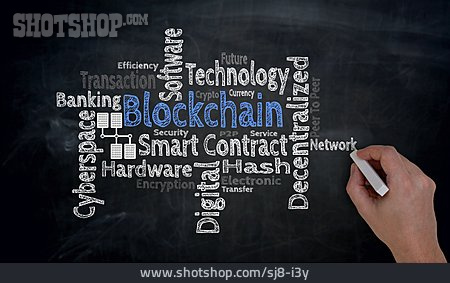 
                Blockchain, Dezentralisierung                   