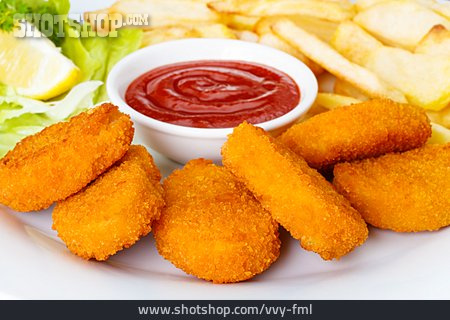 
                Fastfood, Pommes, Chicken-nuggets                   