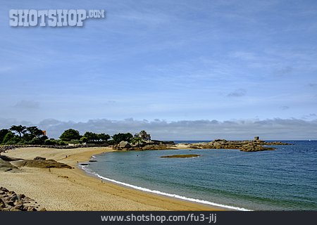 
                Küste, Bretagne, île Renote                   