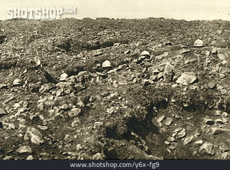 
                Erster Weltkrieg, Schützengraben, Französische Soldaten                   