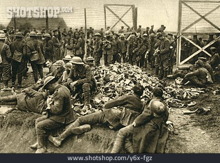 
                Erster Weltkrieg, Britische Soldaten, Britische Gefangene                   