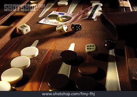 
                Backgammon, Wetteinsatz                   