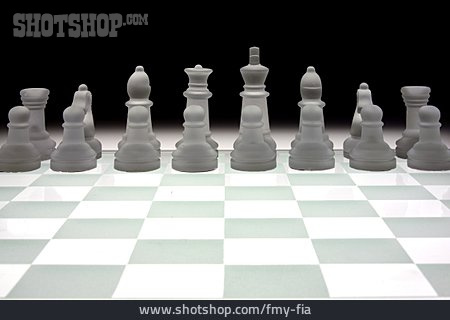 
                Schach, Schachspiel, Spielbeginn                   