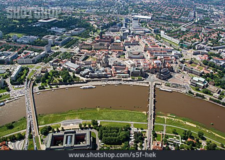 
                Elbe, Dresden, Augustusbrücke                   
