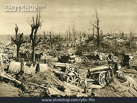 
                Erster Weltkrieg, Kampfgelände                   